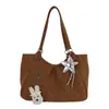 Bolsa de mano grande de lunares transfronteriza para mujer, nuevo bolso versátil 2026, bolso de hombro estilo coreano para el día a día