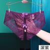 Yan Beiwei una generación de ropa interior para damas verano delgada malla semipermeable bordado viento nacional tiro bajo pantalones entrepierna abierta 574