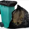 2025 Bolsas de Basura Negras Personalizadas para Exportación Gran Capacidad Bolsa de Plástico Duradera Bolsa de Almacenamiento para Pasillo de Supermercado