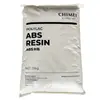 ABS Zhenjiang Chimei Pa-757Kf Alto Brillo Grado Alimentario Material para Aplicaciones Automotrices Pequeños Electrodomésticos