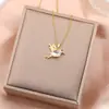Colar Pingente Delicado Criativo e Único em Forma de Pássaro, Novo Doce e Elegante Moda Versátil Pingente Colar Presente Comemorativo