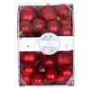 Spot Cruzada Amazon Bola de Natal Conjunto de 26 Peças 4/5/6cm Brilhante Fosca Galvanizada Bola Decorações de Natal