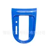 Para Ford 16 Mustang Consola Central Modificada Panel de Palanca de Cambios Decoración Fibra de Carbono con Brillo