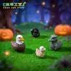 Novo produto transfronteiriço: figuras criativas de águia-de-cabeça-branca, crocodilo e pato, mini enfeites fofos, acessórios decorativos DIY e pequenos enfeites para pendurar