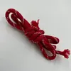 Cordão de Corda Trançada de Poliéster de 5 mm, Corda Trançada Colorida Feita à Mão, Cordão de Fechamento Paracord, Cordão para Chapéu