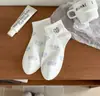 Calcetines Blancos Lindos Sin Costuras para Mujer, Calcetines Cortos para Verano, Delgados de Corte Bajo Deportivos Transpirables Absorbentes de Sudor Algodón Antideslizantes Calcetines de Dibujos Animados