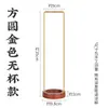 Soporte para Pinceles de Madera Maciza, Secador de Pinceles sin Lavado, Soporte para Pinceles Colgante, Soporte Multifuncional para Almacenamiento de Pinceles de Caligrafía, Pieza Decorativa
