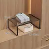 Zapatero de niveles ajustable para dormitorio, soporte para zapatos debajo del escritorio de estudiante, organizador de almacenamiento, estante de almacenamiento para zapatero en casa