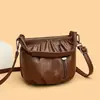 Bolso de Mano Pequeño Estilo Nuevo 2025, Cruzado al Hombro, Bolso Ligero de Mediana Edad y Ancianas con Gran Capacidad