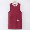 Delantal Impermeable Transfronterizo para Mujer, Moderno y Elegante, Adecuado para Uso en la Cocina, Duradero, Delantal de Cintura de Moda, Ropa de Trabajo, Personalizable