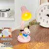 Led proteção para os olhos luz noturna dormitório estudante estudo luz de leitura bonito menina coração lâmpada de mesa atmosfera lâmpada enfeites de mesa