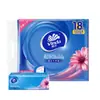Pañuelos faciales Vinda extrafuertes de 3 capas, 100 hojas por paquete, paquete grande para uso doméstico, caja completa de pañuelos, 18 paquetes, paquete económico
