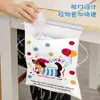 Nueva Bolsa de Basura de Escritorio de Capibara para Estudiantes, Dormitorios, Oficinas, Hogares y Coches - Bolsa de Almacenamiento Portátil Adhesiva