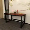 Altar Doméstico Estilo Chinês Personalizável para Queimar Incenso, Adequado para Oferendas Taoístas e Budistas, Mesa de Incenso de Novo Estilo de Camada Dupla