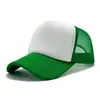 Gorra de Malla Esponjosa Logo Impreso Personalizado Multicolor Exportación Protección Solar Gorra de Béisbol Gorra Publicitaria Sombrero de Voluntario