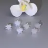 Acessórios DIY para Piercing de Orelha Tampão de Ouvido Macio de Borracha Plug de Orelha Transparente de Silicone e Resina Plug Traseiro para Piercing de Orelha Plug de Orelha de Plástico Pacote de Tampões de Ouvido