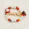 Pulsera de Cerámica Jingdezhen, Nuevo Estilo que No se Desvanece, Pulsera de Perlas Estilo Antiguo para Estudiantes Mujeres, Pulsera de Cerámica Fresca y Moderna