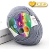 4 Fios de Lã Acrílica para Bebê para Tricô à Mão, Fio Médio-Fino para Crochê de Pantufas, Kit de Materiais de Crochê para Bonecas com Lã Acrílica