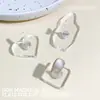 Base para Prática de Nail Art, Peça de Xadrez Acrílica Transparente, Suporte Magnético Forte para Unhas, Suporte de Exibição para Unhas