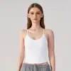 Chaleco de Yoga para Mujer Corto Antishock Reafirmante Capa Interior Copa Fija Ropa Exterior para Correr Entrenamiento Fitness Espalda Bonita Ropa Interior Deportiva