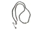 Colar de Pérola Cinza Irregular em Prata de Lei S925 Ouni Han para Mulheres, Elegante e Sofisticado, com Fecho de Ajuste, Gargantilha Barroca