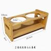 Suporte de copo de vinho de bambu Copo de bala Copo de licor Dispensador de vinho criativo Suporte para copo de água Rack de armazenamento de copo Rack de drenagem