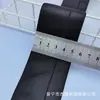 Elástico dobrado revestido de seda de 6cm, Cós de saia de seda brilhante espessado de nylon de 8cm, Elástico de borda dobrada com alta elasticidade de 5cm