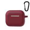Capa Redonda de Silicone Colorida Pura para Fone de Ouvido AirPods Pro2 Capa Protetora para Fone de Ouvido Apple AirPods
