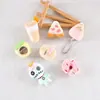 Broche de Pelúcia Desenho Animado Criativo Boneca Bolsa de Joias Recheada com Algodão Acessórios Chaveiro Pingente