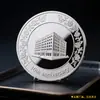 Monedas Conmemorativas de Metal, Monedas de Plata Pura, Logo Personalizado de Empresa, Medallas Conmemorativas de Aniversario de Cultura Corporativa, Personalización de Monedas de Doble Cara
