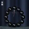 Pulsera de cuentas budistas de sándalo de bucle único popular al por mayor del fabricante, cuentas de oración, pulsera coleccionable, recomendada por celebridades de internet en lugares turísticos y puestos