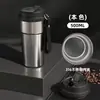 Taza de café elegante de alta gama para mujer, taza aislada de acero inoxidable 316 lujosa y sofisticada, vaso de agua portátil para regalo con logotipo personalizado