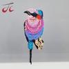 Suministro de comercio exterior, bordado de aves, flores y mariposas, pasta de tela, venta al por mayor, parche de bordado, bordado tridimensional, bordado por computadora, producción y venta