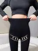 Pantalones de Sharkskin Ligeramente Acampanados Levanta Glúteos para Mujer Ropa de Exterior Primavera/Otoño Tallas Grandes Cintura Alta Estilo Delgado Adelgazante Pantalones Acampanados de Yoga para MM Gorditas