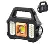 Cross-border multifuncional holofote de emergência LED solar luz exterior impermeável lanterna de luz forte COD lâmpada portátil