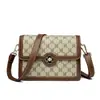 Bolso Cuadrado Pequeño para Mujer 2025 Verano Nuevo Estilo Lujo Ligero Simple Portátil Bolso de Madre Moderno Versátil Multicapa Bolso de Hombro Único Cruzado