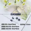 Estrela Pequena Estrela de Cinco Pontas Liga DIY Corrente para Celular Material Pulseira Feita à Mão Acessórios de Joias Infantis Acessórios Coloridos