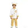 Disfraz de chef infantil para Halloween para niños y niñas, adecuado para juegos de rol en preescolar, actuaciones profesionales y espectáculos de escenario