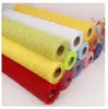 Materiais Decorativos para Jardim de Infância Malha Recortada Embalagem de Rosa Artesanal Malha para Buquê Fundo de Malha Cacheado DIY Jacquard Espesso