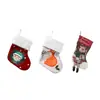 Calcetines de Decoración Navideña Personalizados Colgante de Dibujos Animados Calcetines de Dulces con Nombre de Logo Calcetines Navideños Personalizados Bolsa de Regalo