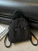 Bolso de hombro ligero Yuezhi 2026 principios de otoño con cordón, bolso tote casual de moda para ir al trabajo y la escuela