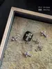 1000 decorações de liga para nail art em formato de cruz vintage em dourado e prata, ornamentos de metal estilo garota ousada, pacote completo atacado personalizado