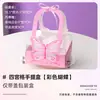 Regalo para el Día de la Madre Caja de Empaque Portátil para Pasteles de Cuatro Compartimentos para el Cumpleaños de Mamá Diosa Caja Decorativa para Postres Mousse Cupcakes
