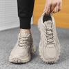Zapatos de Seguro Laboral Zapatos de Hombre Verano Malla Transpirable Zapatos Deportivos Hombre Estilo Coreano Modernos Versátiles Antideslizantes Running Papá Zapatos Modernos