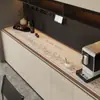 Tapete para Mesa de Aparador Luxo Leve Sentido Avançado Impermeável Resistente à Sujeira Tapete para Gabinete de Sapatos Tapete de Proteção para Bancada de Bar Tapete para Tampo de Mesa de Entrada