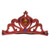 Pasador de corona tridimensional brillante de princesa para niños, pasador de corona de malla, accesorios para el cabello, corona de princesa, corona de cumpleaños, tocado