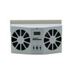 Ventilador de escape solar de tres cabezales para coche, ventilador eléctrico de desodorización de aire de escape con ventilación solar para refrigeración de coche