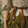 Saia de Couro para Caminhada Retrô Viking Medieval Renascentista Transfronteiriça Adereços de Fantasia para Cosplay de Halloween