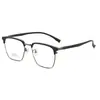 544mm Nuevo Marco Cuadrado Ultra Ligero Tr90 para Cejas Gafas para Miopía Hombres Negocios Montura Completa Marco de Gafas Danyang Venta al por Mayor