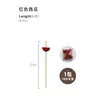 Palillos Desechables para Frutas Brochetas de Bambú Palillos de Flores Tenedores para Frutas Palillos para Sushi Tenedores Palillos Creativos para Cócteles Palillos para Postres Envío Gratis
